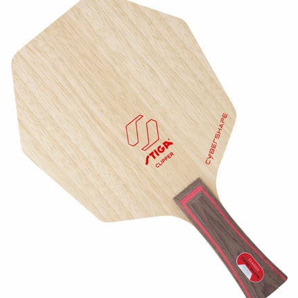 Stiga Clipper Cybershape - Offensive Table Tennis Blade - Flared
