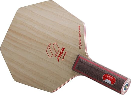 Stiga Clipper Cybershape - Offensive Table Tennis Blade - Straight - Allwood