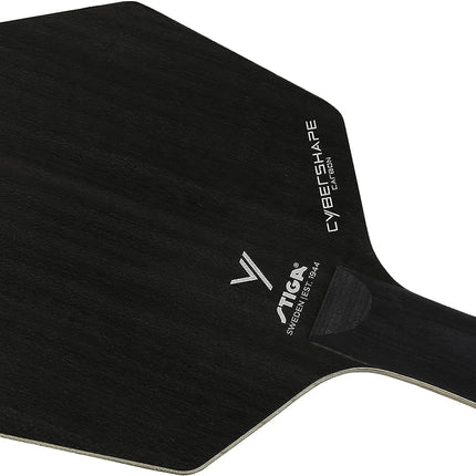 Stiga Cybershape Carbon - Offensive Table Tennis Blade - Flared