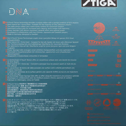 Stiga DNA Hybrid XH  - Table Tennis Rubber