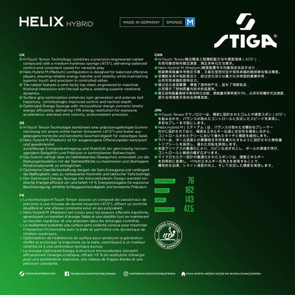 Stiga Helix Hybrid M - Packaging-Back