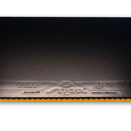 Stiga Helix Platinum 55 Table Tennis Rubber – BLACK