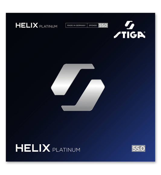 Stiga Helix Platinum 55 Table Tennis Rubber – Offensive Spin & Speed