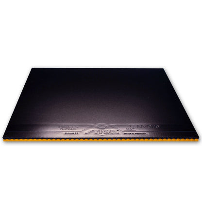 Stiga Helix Platinum M Table Tennis Rubber – Medium Sponge, Spin & Speed - BLACK