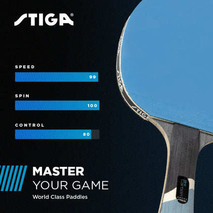 Stiga Pro Carbon - Superior Quality Table Tennis Racket - World Class