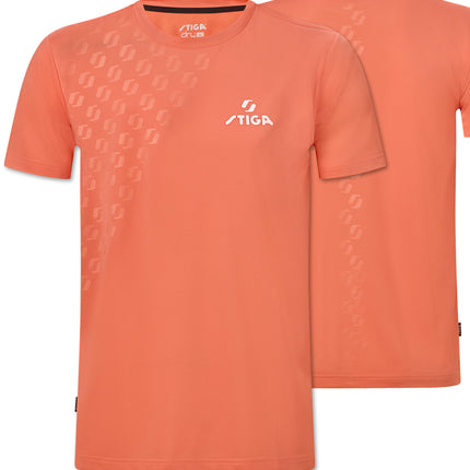 STIGA Pro Table Tennis T-Shirt - Dusty Orange