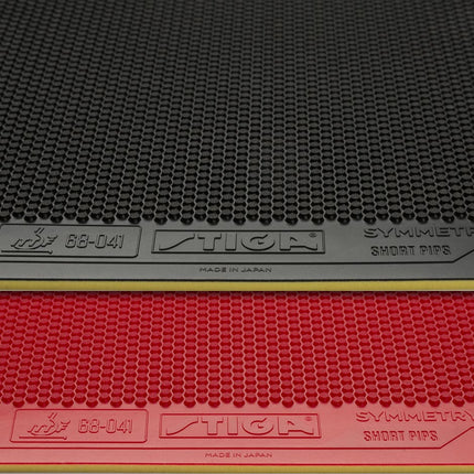 Stiga Symmetry Short Pip - Red ; Black