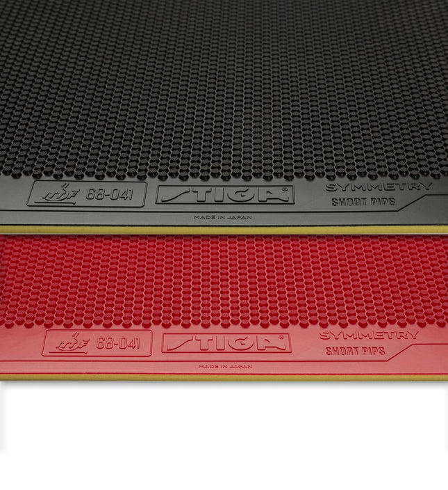 Stiga Symmetry Short Pip - Red ; Black