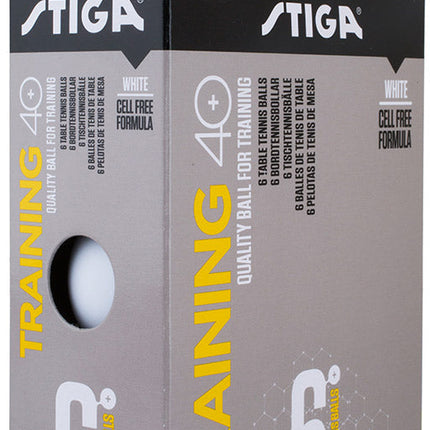 Stiga Training 40+ Table Tennis Ball - 6 Pack