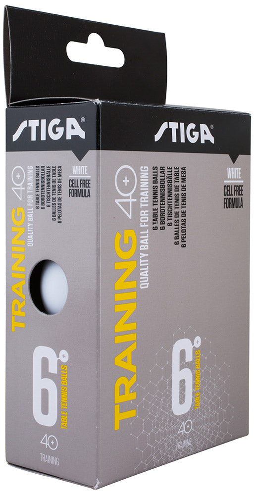 Stiga Training 40+ Table Tennis Ball - 6 Pack