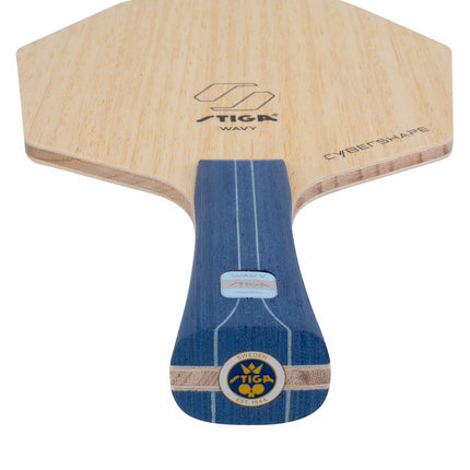 Stiga Wavy Ultra Fiber Cybershape - Edge View