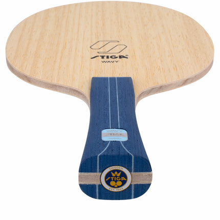 Stiga Wavy Ultra Fiber - Offensive Table Tennis Blade- Flared-Lying