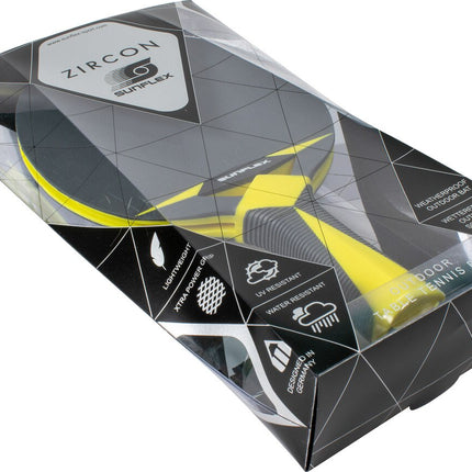 Sunflex Zircon Outdoor Table Tennis Racket - Packaging