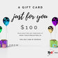 TableTennisStore - Personalized Gift Certificate - Just For You