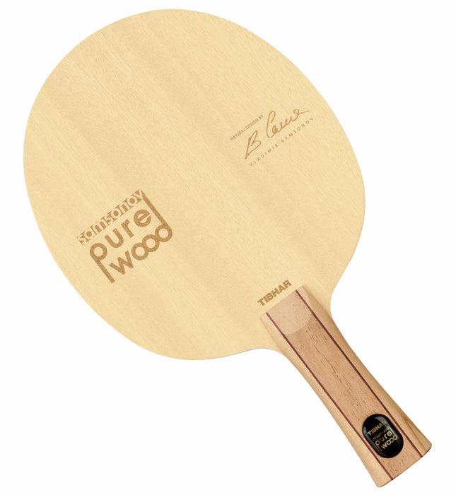 Tibhar Samsonov Pure Wood - Table Tennis Blade - Flared