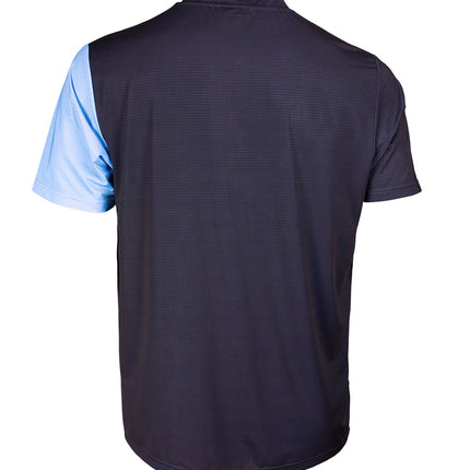 Tibhar Sol T-Shirt - Black/Yellow/Light Blue-Back