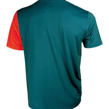 Tibhar Sol T-Shirt - Teal/Orange-Back