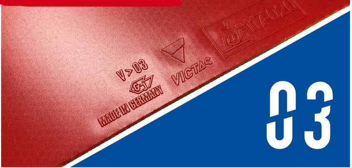 Victas V>03 - Sound and Feel Offensive Rubber - Red