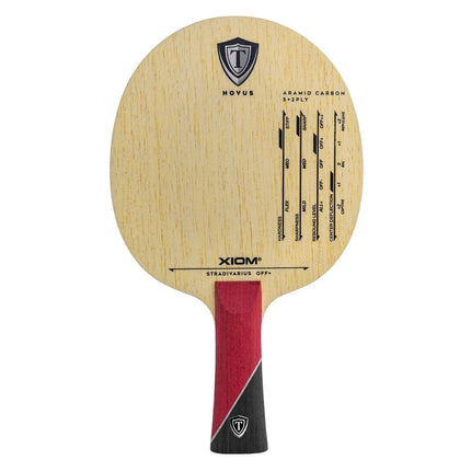 XIOM 19 Stradivarius Offensive Table Tennis Blade - Front View