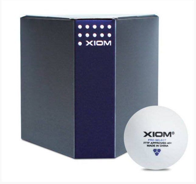 Xiom Pro Select Three Star Table Tennis Ball - 6 Pack 