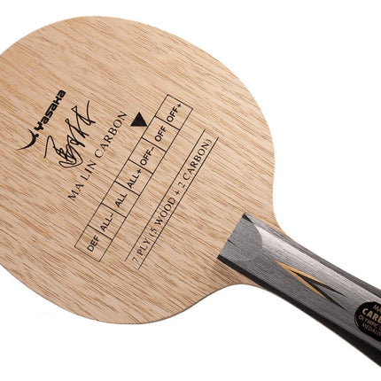 Yasaka Ma Lin Carbon - Offensive Table Tennis Blade 