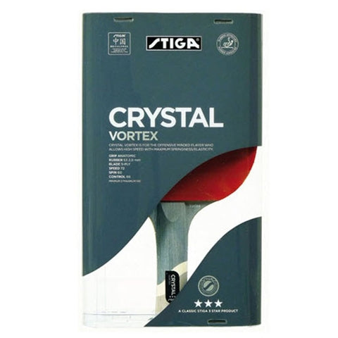 Stiga Crystal Vortex - Table Tennis Paddle
