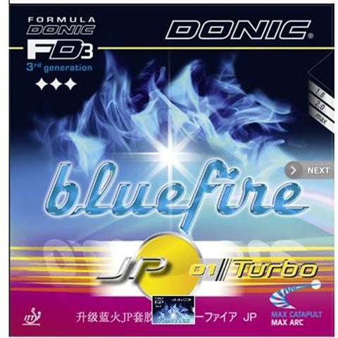 Donic Bluefire JP 01 Turbo - High Tension Rubber