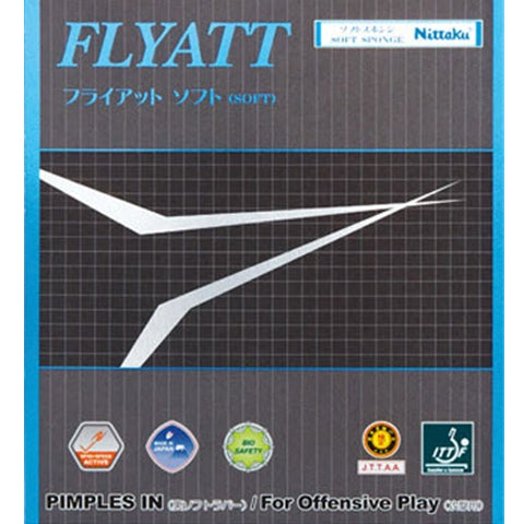 Nittaku Flyatt Soft - Inverted Table Tennis Rubber