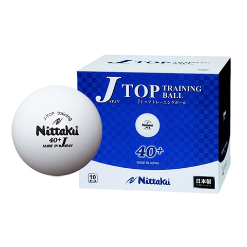 Nittaku JTop Training Ball 40+ Bulk Pack - 10 Dozen