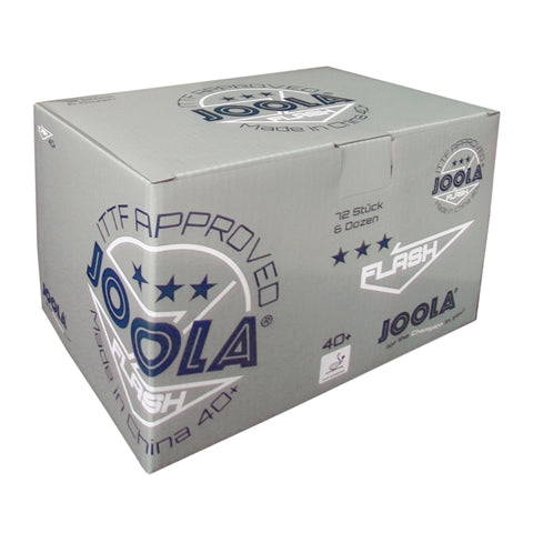 JOOLA Flash 40+ 3-Star Seamless Poly Ball - 72 Pack