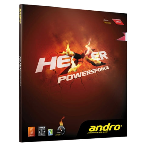 Andro Hexer Powersponge - Table Tennis Rubber