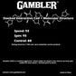 Gambler Aces Pro Competitor - Table Tennis Rubber