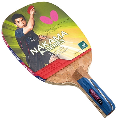 Butterfly Nakama P-7 - Japanese Penhold Table Tennis Racket