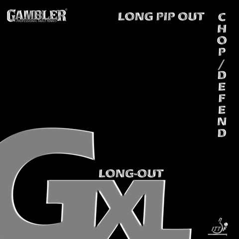 Gambler GXL - Long Pip Table Tennis Rubber with Sponge