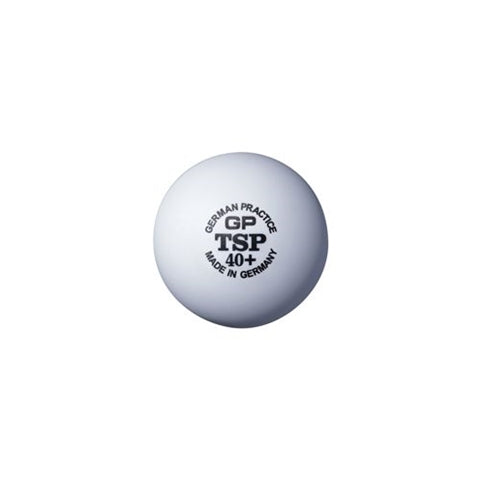 TSP GP40 German Practice Table Tennis Ball - 120 Pack