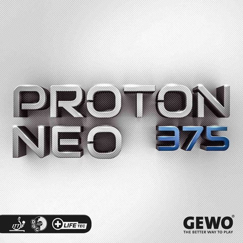 GEWO Proton Neo 375 - Offensive Table Tennis Rubber