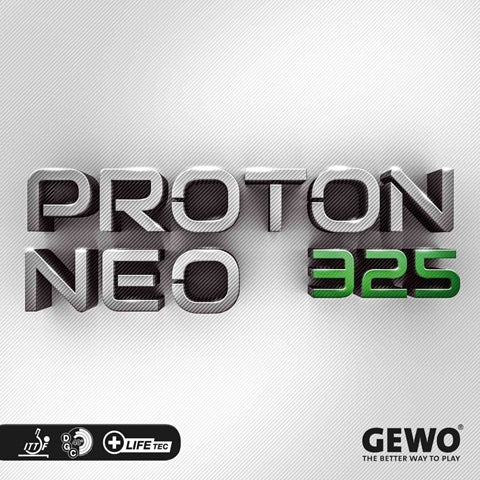 GEWO Proton Neo 325 - Offensive Table Tennis Rubber