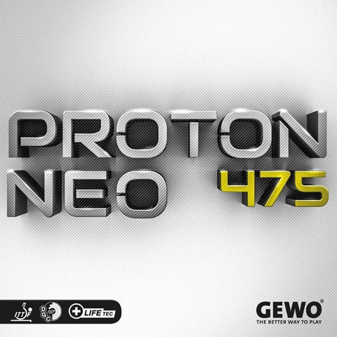 GEWO Proton Neo 475 - Offensive Table Tennis Rubber