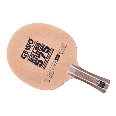 GEWO Balsa Carbon 575 Offensive Minus Table Tennis Blade