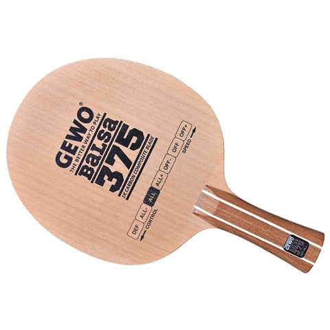 GEWO Balsa Carbon 375 Allround Table Tennis Blade