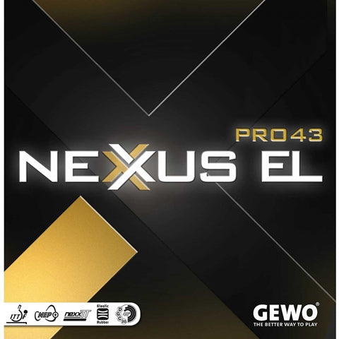 GEWO Nexxus EL Pro 43  - Offensive Table Tennis Rubber