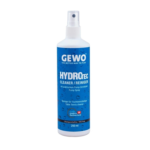 GEWO Hydro Tec Table Tennis Rubber Cleaner with Spray 250 ml bottle