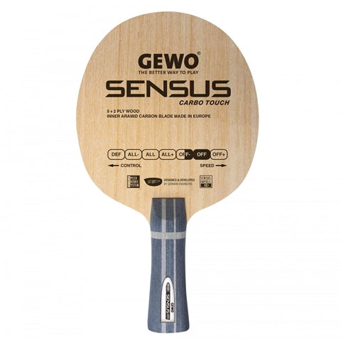GEWO Sensus Carbo Touch - Offensive  Table Tennis Blade