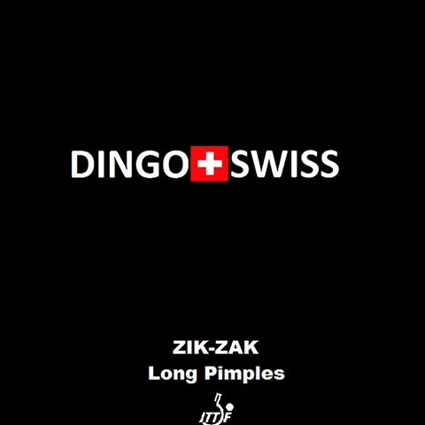 Dingo Swiss Zik Zak- Table Tennis Rubber