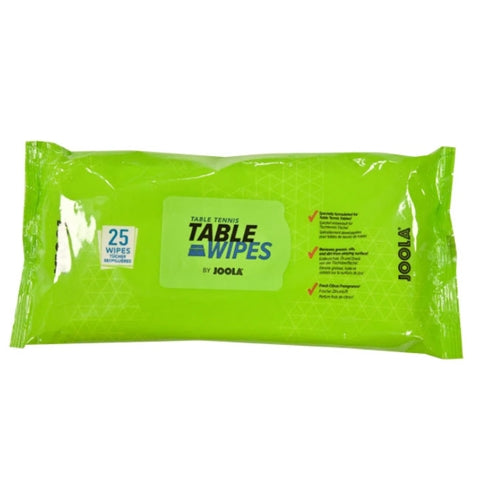 JOOLA Table Tennis Table Surface Cleaning Wipes