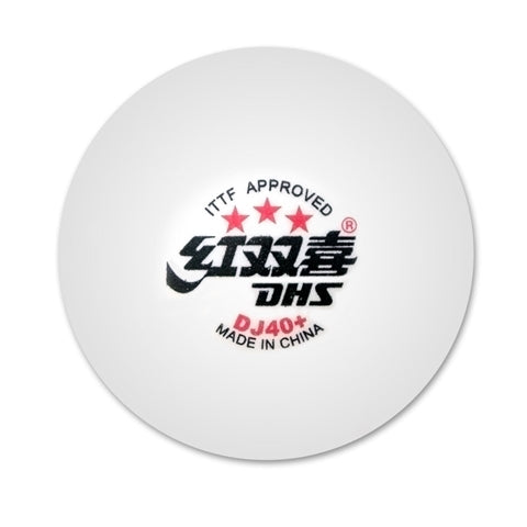 DHS 3 Star World Tour DJ40+ Table Tennis Ball