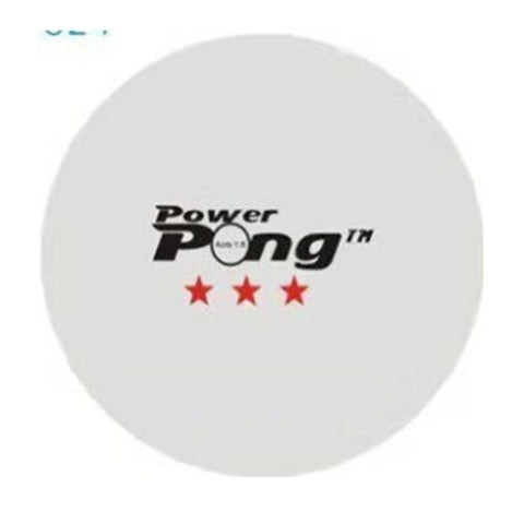 Power Pong 3 Star Table Tennis Balls