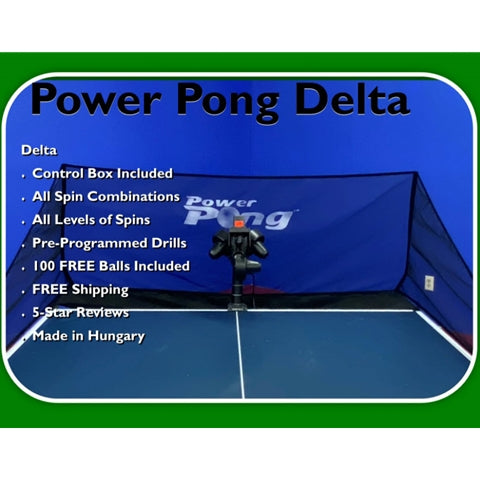 Power Pong Delta - Table Tennis Robot
