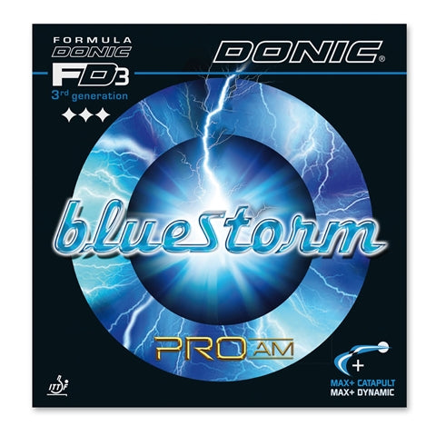 Donic Bluestorm Pro Am - Inverted Table Tennis Rubber