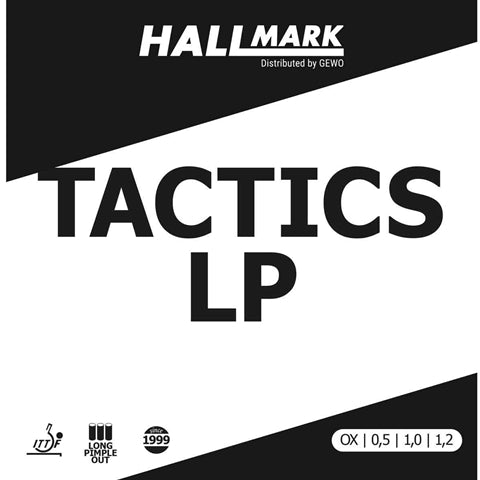 Hallmark Tactics LP - Long Pip Table Tennis Rubber